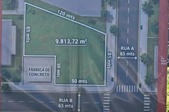 Terreno à venda - 09813.72m² - Umuarama-PR